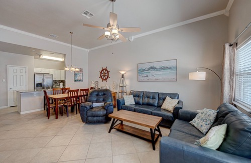 Safe Harbor Condo | Just a few blocks from the beach with a community pool. Sleeps 8!