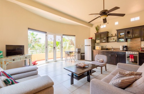 Cerritos Condo | Just steps from the Beach; Panoramic ocean views from private rooftop balcony!