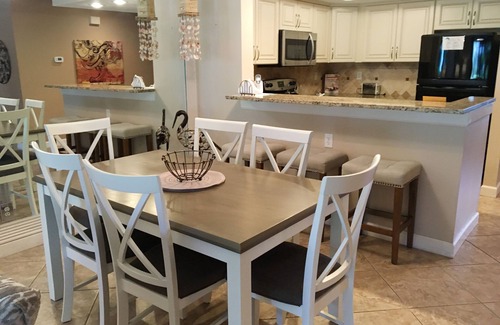 St. Augustine Beach Condo | Just Updated - Beach Side Spacious Ground Floor Flat Condo - steps to the beach!