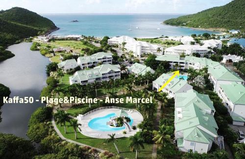Anse Marcel Apartment | Kaffa50 - Plage & 3Piscines - Anse Marcel