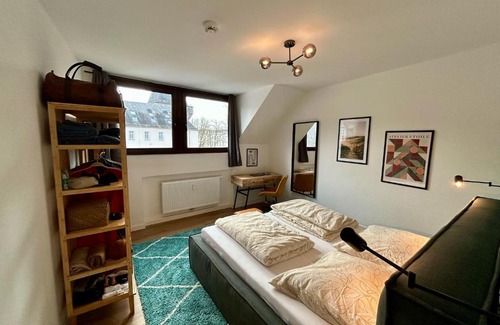 Mitte Apartment | Karl Central Flats - Netflix - Parkplatz - Balkon