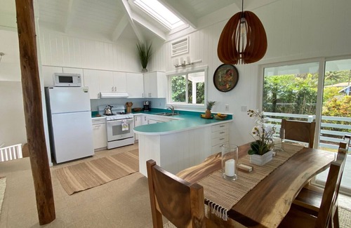 Wainiha House | Kauai North Shore Oceanfront - Mountain View Beachouse TVNC#1136 Tsunami Zone