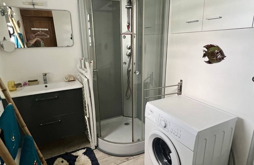 La Riviere Saint-Louis Apartment | Kaz 2/3 people with jacuzzi and breathtaking view!