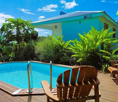 Anse-Bertrand House | Kaz a Klemence Gite creole avec piscine et table dhotes a Anse Bertrand