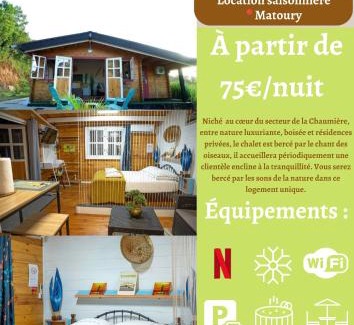 Matoury Ski Chalet | Kaz'Jacuzzi, Jardin et parking privé - Matoury