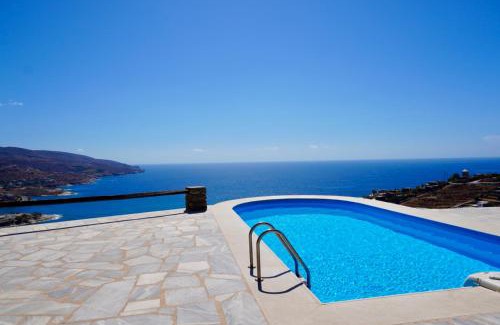 Koundouros Villa | Kea Cyclades Island Koundouros Divine Blue Villa Nano with pool and sea view