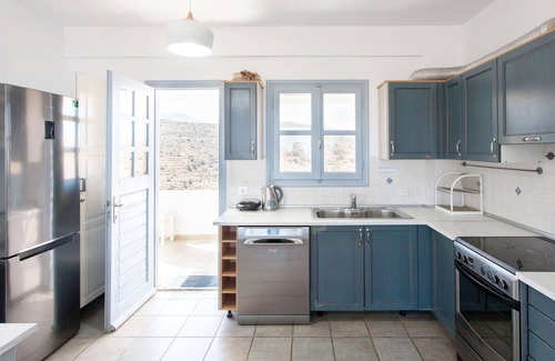 Vourkari Villa | Kea Villa Thea & Petra & Ilios Villas With Private Pool And Amazing Seaview
