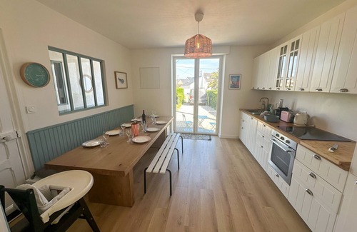 Ploudalmezeau Ski Chalet | KER AVEL - Renovated family house near the beach