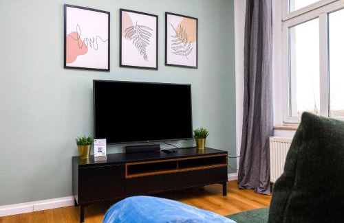 Eutritzsch Apartment | Kernsaniert-Küche-WIFI-Designerbad-Netflix