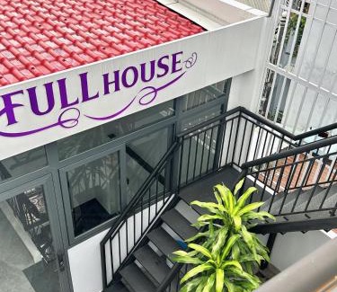 Ba Queo House | Khánh Nguyễn Luxury Apartment, balcony street view, large bathtub