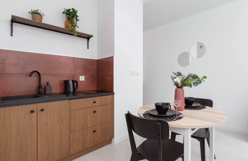 Podgorze Apartment | Kiełkowskiego 10 | Stylish Studio | Terrace