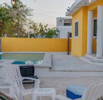 Telchac Puerto Apartment | KIN House casa de playa con alberca