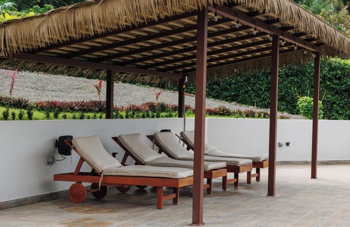 Caletas Villa | King Suite in Playa Coyote, King Suite just steps from pool with swim up bar!