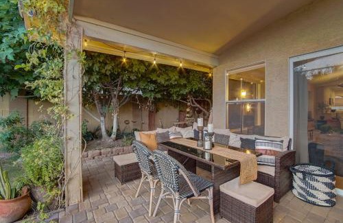 Superstition Springs House | Kiva Cove Pool & Sun Loungers on the Patio