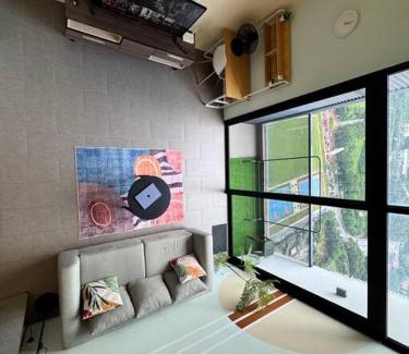 Brickfields Apartment | KL City Central, The Establishment,Bangsar, Comfy Studio Loft beside LRT