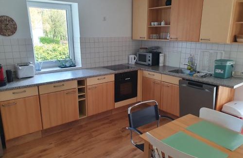 Gleichen Apartment | Kornhaus - schöne Ferienwohnung mit Pool, Kamin und Terrasse