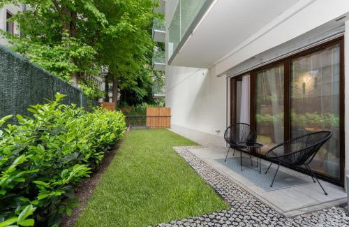 City Centre Apartment | Kościuszki Chic Studio with Garden