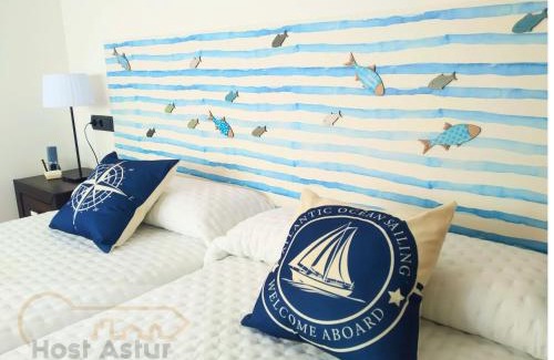 Luanco Apartment | KUKIN centro de luanco con garaje