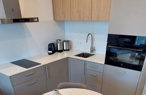 Palanga Apartment | Kunigiskes Apt- Sleeps 4 - Pool & Hot Tub