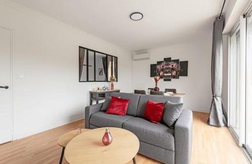 Mirail-Reynerie-Bellefontaine Apartment | L'Élégance Urbaine-clim-parking gratuit dans rue