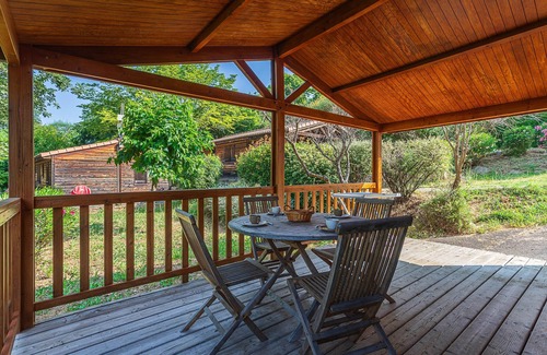Sollies-Toucas House | L’Abiho - Chalet climatisé avec piscine