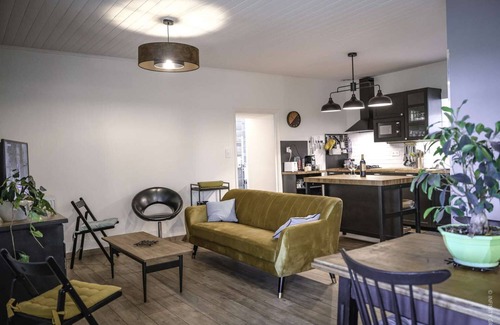 Saint-Martin-de-Villereal House | L'antre des Bastides - Charming gîte 4/5 pers - Heated pool & private spa
