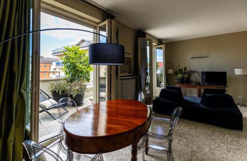 Cuneo Nuova Apartment | L'Attico vicinissimo all'Ospedale di Cuneo con grande terrazzo