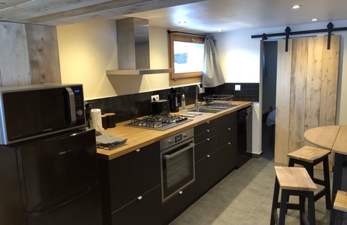 Saint-Jean-dʼAulps Apartment | L'Ecuela Apartment, tastefully renovated 1 bedroom apartment