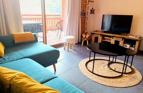 Saint-Jean-dʼAulps Apartment | L'Eden Roc - T2 confortable au pied des pistes, vue sur la vallée