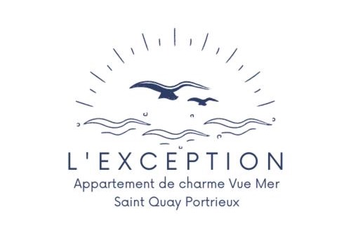 Saint-Quay-Portrieux Apartment | L'Exception Terrasse Vue Mer Haut de Gamme