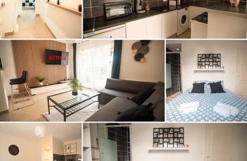 Decines-Charpieu Apartment | L'onde Douce - T2 Cosy - Proximité tram T3 & T7