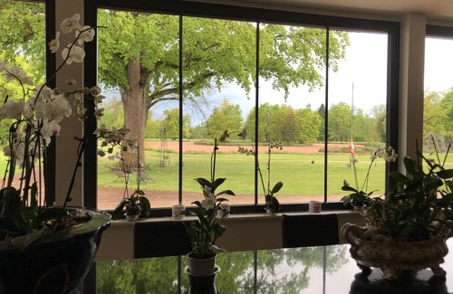 Cleppe House | L Orangery of Chatel Selection 2019 Figaro Magazine cover heated swimming poll