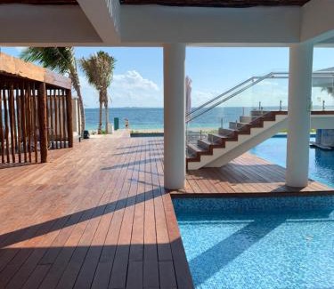 Playa Mujeres Apartment | La Amada condo with Marina View