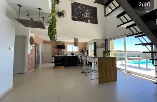 Allegre Les Fumades Villa | LA BASTIDE DU SOLEIL avec piscine, calme, randonnée à proximité
