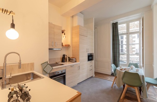 Centre Apartment | La Blanche Hermine - Appartement cosy au centre de Rennes