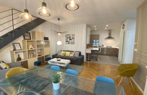 Villette - Maisons Neuves Apartment | La Bonneterie Appartement de charme avec terrasse