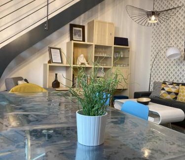 Villette - Maisons Neuves Apartment | La Bonneterie Appartement de charme avec terrasse