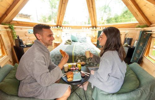 Gouvieux Cabin | La Bulle de Chantilly - Spa & sauna privatifs & petit déjeuner gourmand