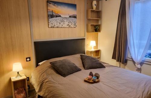 Labouheyre Ski Chalet | La cabane 27 ~ Chalet cosy au bord du lac de Peyre