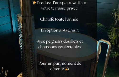 Saint-Laurent-dAndenay House | La Cachette du Domaine du Moulin avec son spa privé en option
