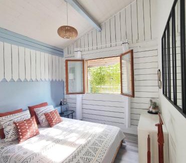 Tarbes Ski Chalet | La Caravelle - Chalet en bois climatisé avec terrasse