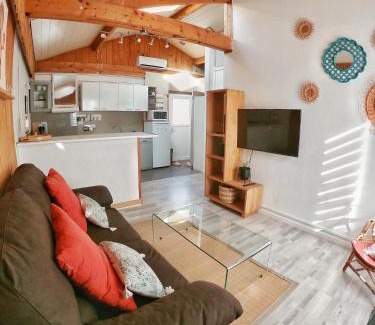 Tarbes Ski Chalet | La Caravelle - Chalet en bois climatisé avec terrasse