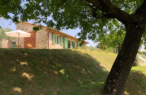 SantʼAndrea di Compito House | LA CASA TOSCANE - Panoramic position on the quiet Tuscan hills with pool