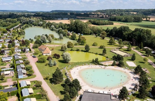 Berny Riviere House | La Croix du Vieux Pont campsite* - Mobile home Comfort 4 rooms 6 people air-conditioned - TV