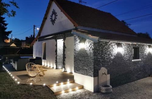 Chaon House | La Demeure du Faon Gîte raffiné 4P avec piscine & jacuzzi, au cœur de la Sologne, proche Châteaux de la Loire, Zoo de Beauval et Center Parcs