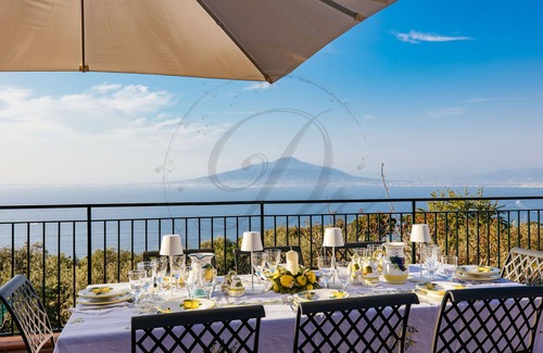 Massa Lubrense Villa | LA DIMORA DI PRIORA - Sea view Villa in Sorrento with SWIMMING POOL