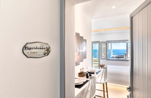 Vourvoulos Villa | La Estrella 4 Suites with Sea View & 4 Prive Hot Tub