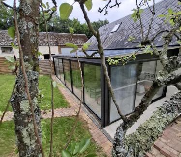 La Frenaye House | La gîte "Ressources" au calme avec jardin et jacuzzi entre Rouen et Le Havre
