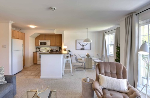 Saint-Faustin-Lac-Carre Apartment | La Halte Mont-Blanc – Ski in/out & Confort