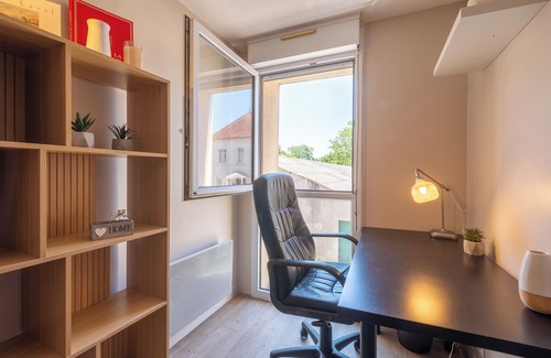 Centre-ville rive gauche Apartment | La Lullaby - Wifi - Gare - Parking